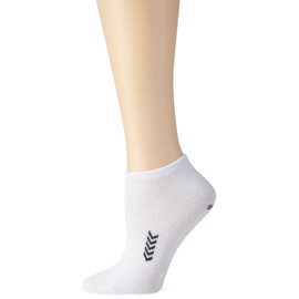 Hummel Unisex Socken ANKLE Socks SMU, white / black, 14 ( 46 - 48 ) (Manufacturer Size: 14 ( 46 - 48 ))