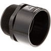 Spears 436-B Series PVC Pipe Fitting, Adapter, Schedule 40, Black,