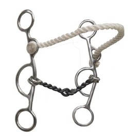 Showman Stainless Steel Combination Bit with Rope Nose