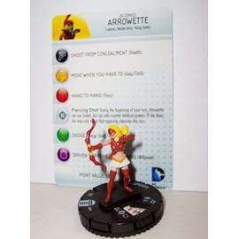 HeroClix DC Teen Titans #006 Arrowette Figure with Card