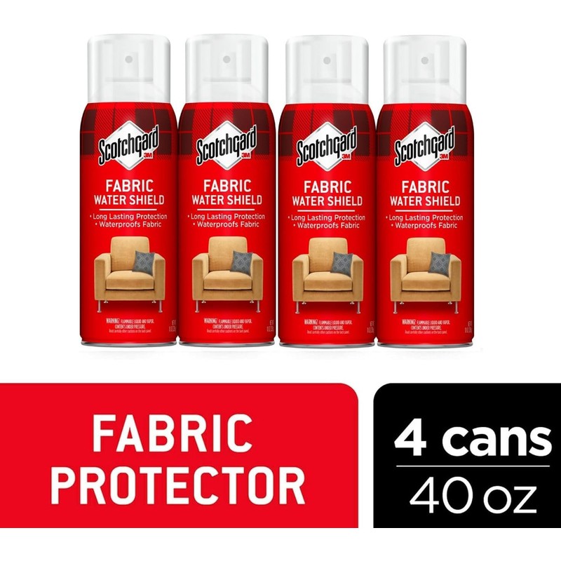 Scotchgard Fabric and Upholstery Protector, 10-Ounce , 4-Count