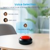 TimeVocalist Extra Large Talking Alarm Clock Button,One-Touch Use and Optional