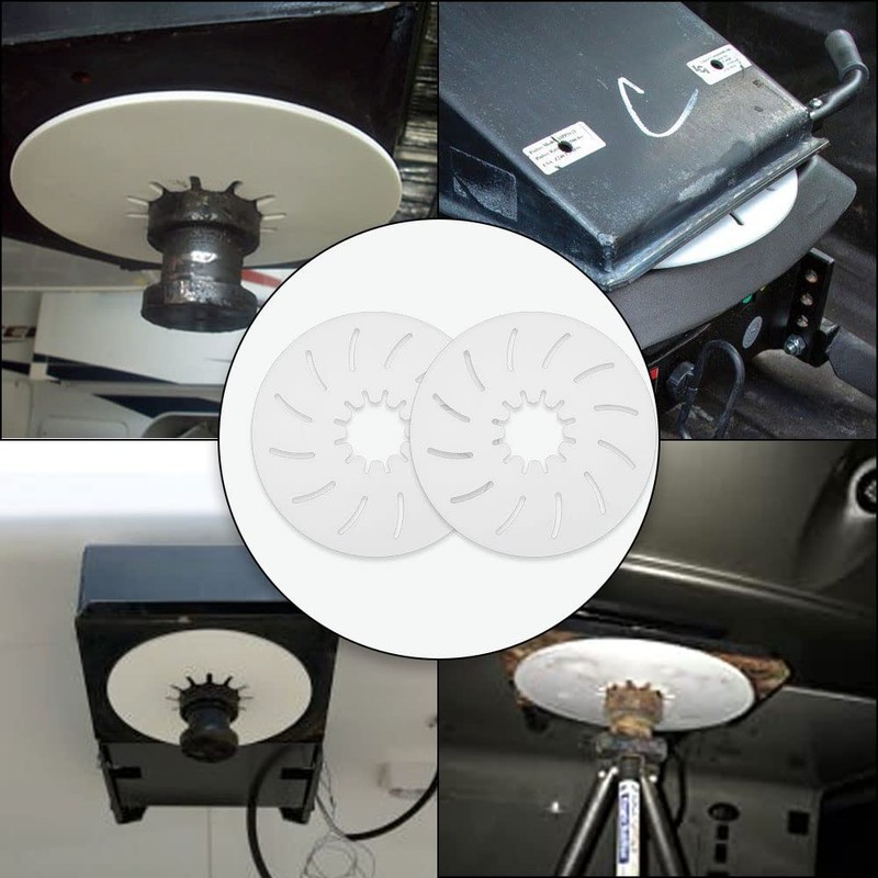 scottchen PRO 5th Wheel Hitch Lube Plate 12in RV Camper