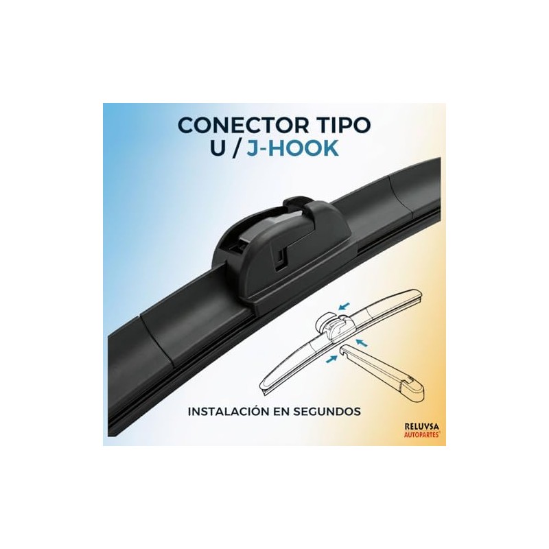 Juego De 3 Escobillas Limpiaparabrisas Reluvsa Compatible Para Kia Sportage