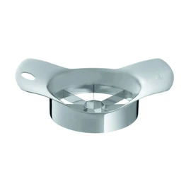 Rösle apple and pear divider, apple divider for cutting fruits and vegetables, with protective cover made of plastic, stainless steel 18/10