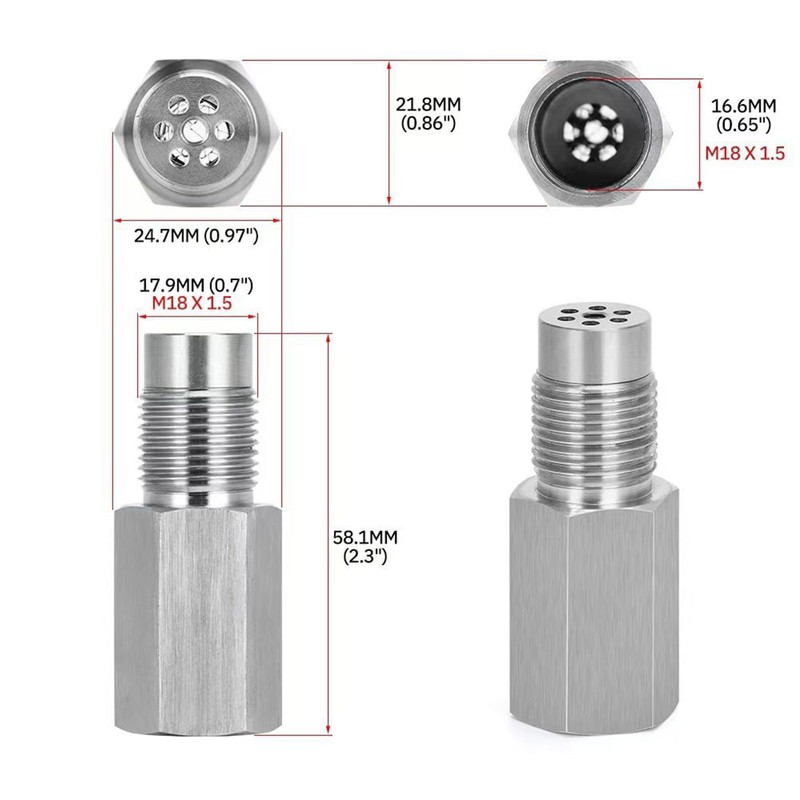 Oxygen Sensor Connector - Engine Parts Automotive Oxygen Sensor Adapter