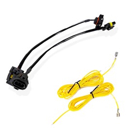 LED Fog Light Wiring Harness Connector Compatible with Jeep Wrangler Gladiator 2018 up