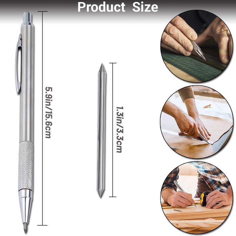 Haizibo Tungsten Carbide Scriber for Metal, Scribing Tool, Scriber Tungsten