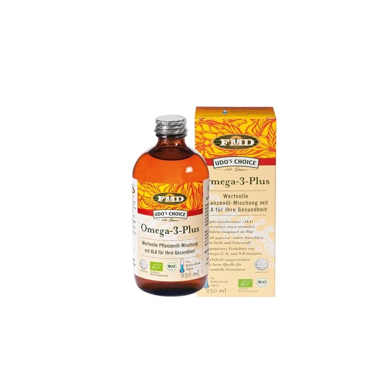 Omega-3-DHA, 250 ml, with algae extract, 100% vegetable, free from