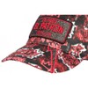 Cap El Patron Red Black Colombia Rhinestone Collection Capsule -