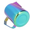 Coffee Frothing Cup Colorful 600ml Milk Frothing Pitcher 304 Stainless