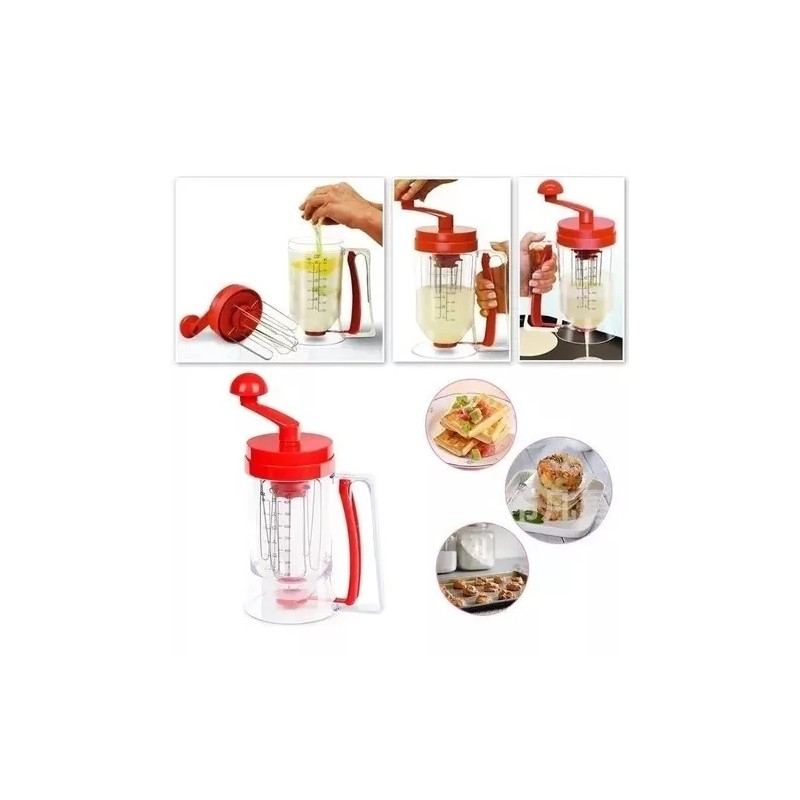 Gourmet Maquina Dispensadora Mezcladora Para Hotcakes Cupcakes