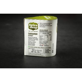 Spice Drop Cardamom Extract - Tea, Coffee, Cooking, Baking, Dessert | Premium Quality & Rich Aroma | Pure Whole Green Cardamom Pod Extract | No Added Color or Preservative | Vegan (0.17oz, Pack of 1)