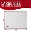 Fox Trot Large Microfiber Polishing Cloths (2 Pack White |
