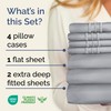 CGK Unlimited Extra Deep Split King Sheet Set - 7