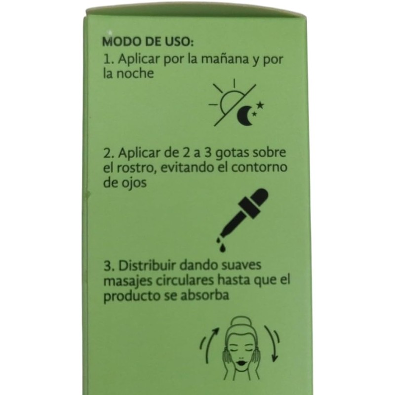 Sérum facial niacinamida + zinc