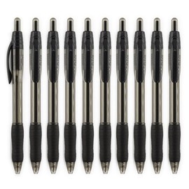 Grip Oil-based Black Ballpoint Pen Smooth Writing 1.0mm (10 pcs) / 그립 유성 검정볼펜 부드러운 필기감 1.0mm (10개)