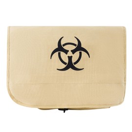 Rothco Vintage Canvas Paratrooper Crossbody Shoulder Bag with Bio-Hazard Symbol
