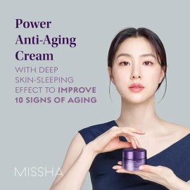 Crema Rostro Noche Missha Time Revolution Piel Sensible Sin Parabenos