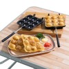 Logos 81062244 Takoyaki Ball Maker, Black, Approx. Width 14.0 x