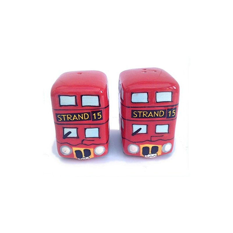 London Bus Salt & Pepper Set