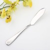 ERCRYSTO Stainless Steel Butter Knife, Set of 2, Butter Spreader,
