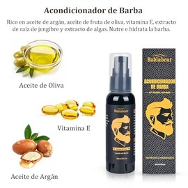 Kit Barba 13 en 1 para Hombre – Cuidado Completo con 2 Aceites para Crecimiento, Limpiador, Acondicionador, Sérum, Bálsamo, Rodillo, Peine y Navaja de