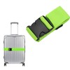 Luggage Straps for Suitcases,Adjustable Luggage Straps Green,Travel Thickened Suitcase Straps,Accessory