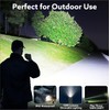 Rechargeable Flashlight High Lumens, Super Bright LED Light with Infinite