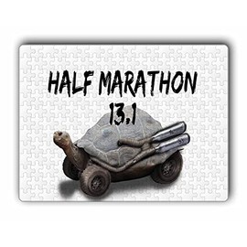 Makoroni - Half Marathon 13.1 Run Runner - Jigsaw Puzzle 252 pcs, DesL35