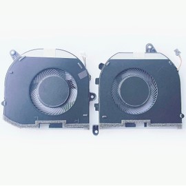 Fleshy Leaf New CPU+GPU Cooling Fan Replacement for Dell XPS 15 7590 Precision 5540 M5540 Series 0F01PX 0V9H8N