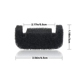 4PCS Replacement Pet Fountain Replacement Foam Filter, Sponge Filter Activated Carbon for Cat Water Fountain