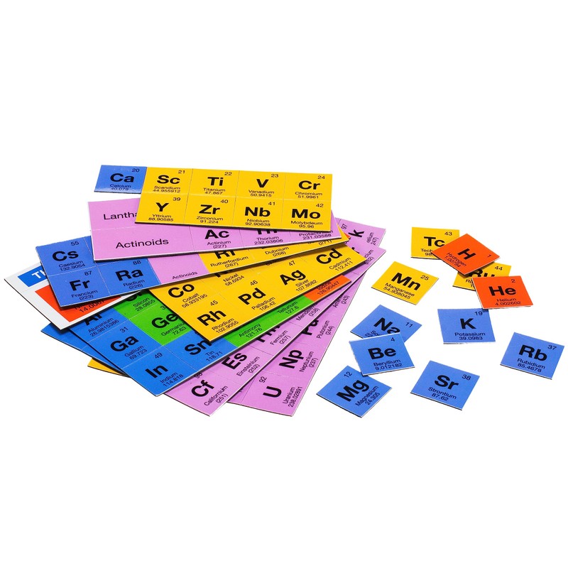 getDigital Periodensystem Puzzle Flache Kühlschrankmagnete, Magnet, Mehrfarbig, 8 x 12