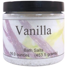 Vanilla Bath Salts, 16 ounces
