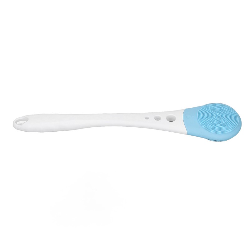 Electric Body Scrubber Shower Brush Long Handle Waterproof Cordless Body
