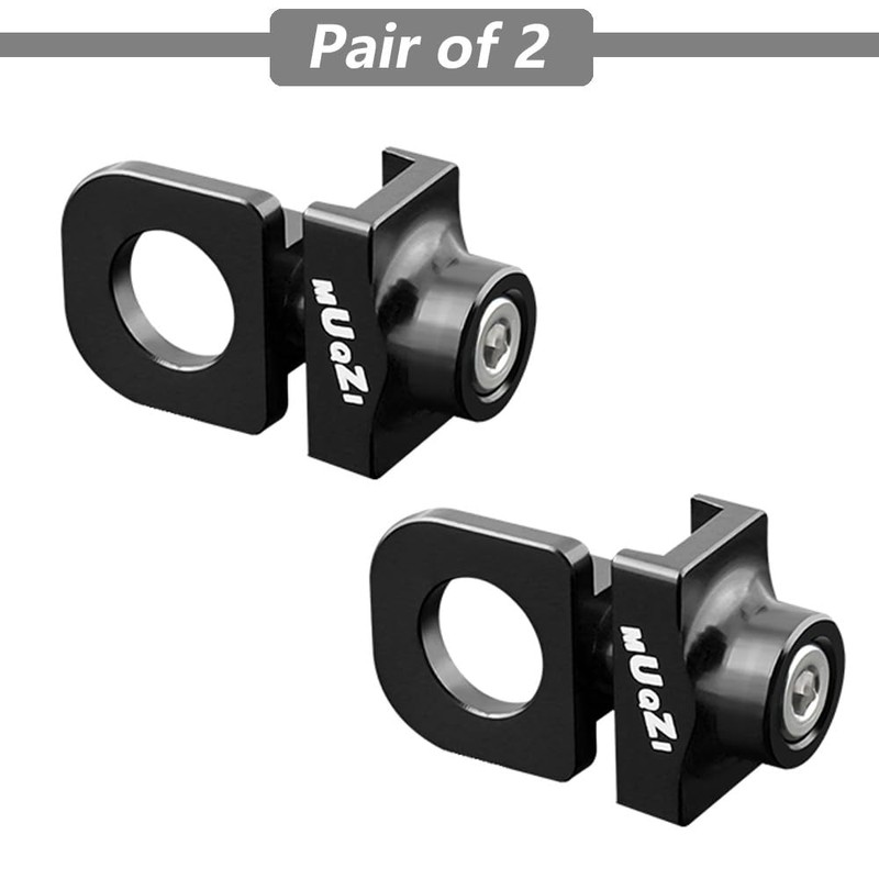 Saipor 2pcs Bicycle Chain Tensioner Adjuster Aluminum Alloy Chain Fastener