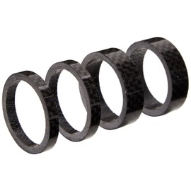 Look Stem Spacers 1 1/8 Inch Carbon (2 x 5 mm and 2 x 10 mm), DTFO/0253951