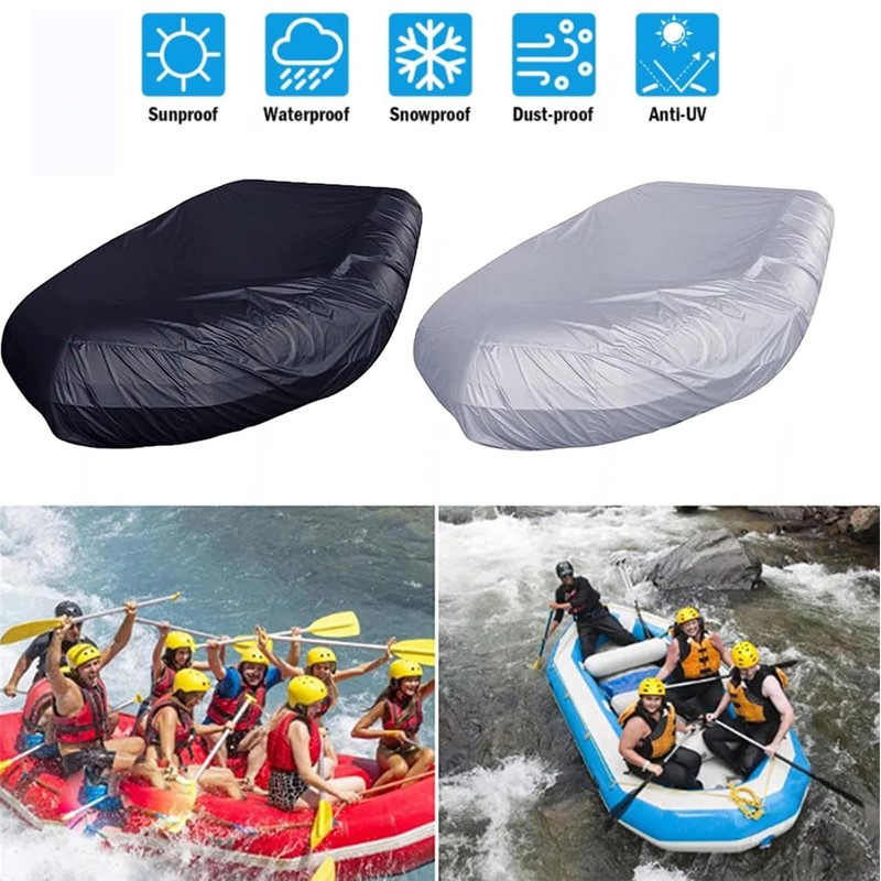 Inflatable Boat Cover 7 Sizes Heavy Duty Boat Cover Waterproof