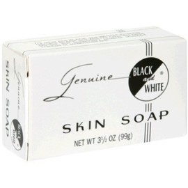 Black & White Skin Soap Bar 3.5 oz (Pack of 12)