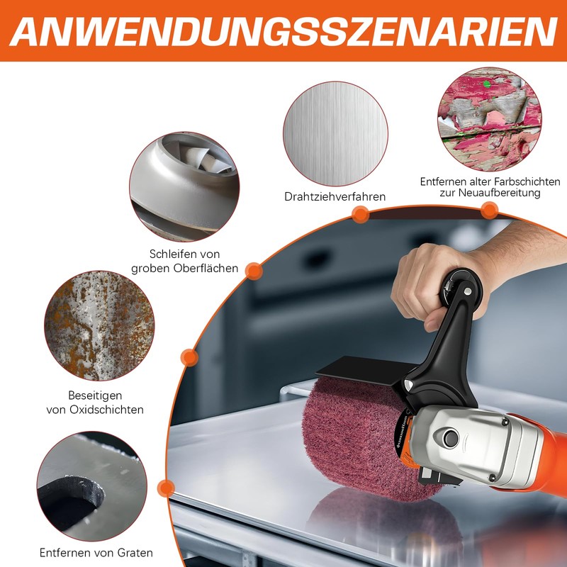 Sanding Rollers for Satin Machine, 120 Grit Sanding Sleeves for