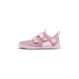 Affenzahn Barefoot Shoes Cotton Lucky Velcro Vegan Non-Slip Flexible for Summer in Size 21-35, Unicorn Pink, 21 UK