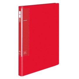 コクヨ ファイル レターファイル 再生PP表紙 2穴 A4 250枚収容 赤 フ-U510R