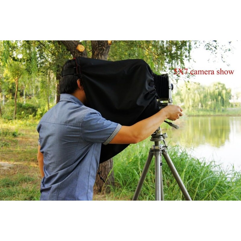 FotoHigh Dark Cloth Focus Hood for 8×10 120 Camera Large
