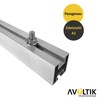 Hexagonal screw set M10 including nut, stainless steel A2-70, 20