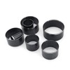 Yuhtech Round Hole Punch Set, 7 Pieces Leather Craft Set