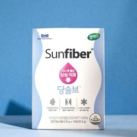 셀렉스 썬화이버 당솔브 스틱 6.25g 10포 1개 Silex Sun Fiber Dongsolv Stick 6.25g 10 Packs 1 Piece