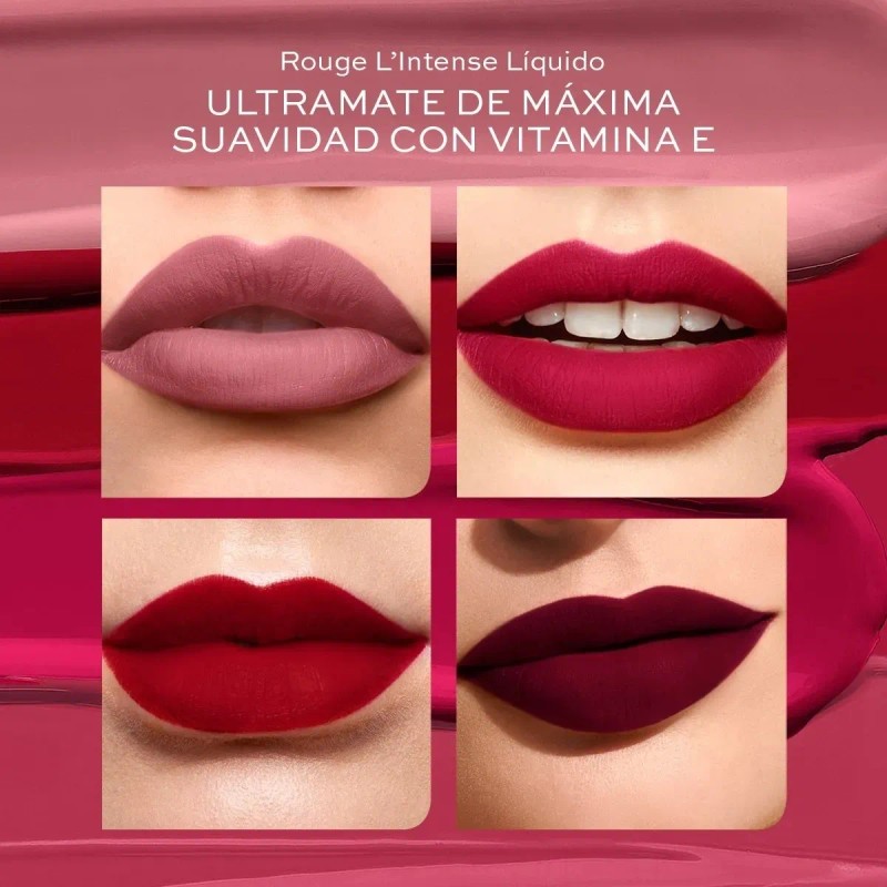 Rouge L'intense Labial Líquido Textura Terciopelo L'bel