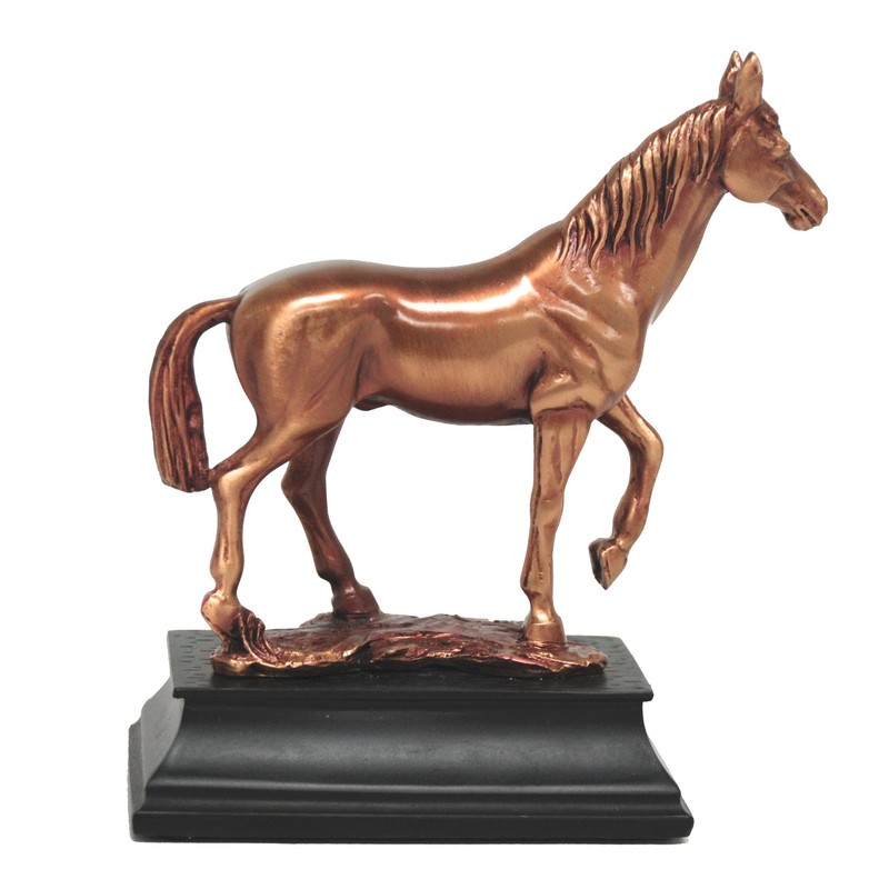 Copper Horse Sculpture