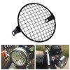 VGEBY 6.3" Universal Motorcycle Metal Mesh Grill Headlight Mesh Protector