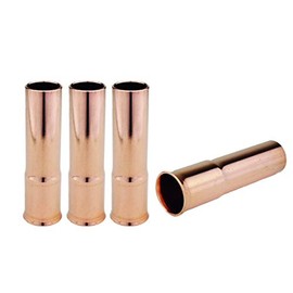 MIG Nozzles - Compatible with Lincoln/Magnum 300 & 400 and Tweco #3 & #4 Guns - Size: 3/4" (Short Stop) - Model: 24A-75-SS - (4 PACK)
